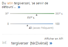 tergiverser-utilisation